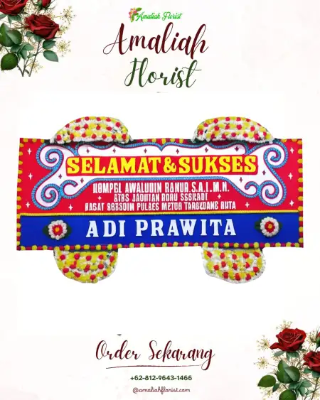 Papan Bunga Ucapan Selamat Tangkilkulon